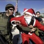 israel-santa-claus-being-beaten