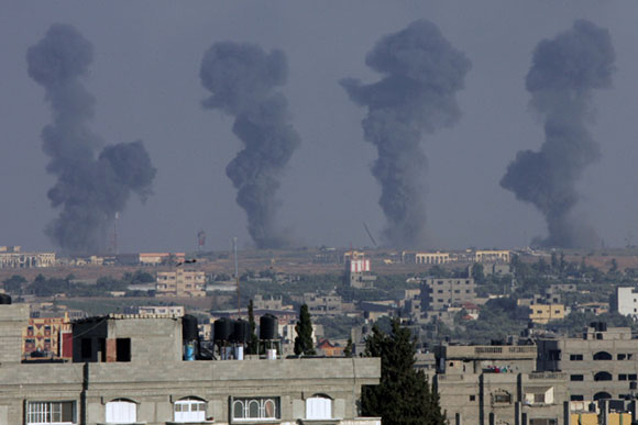 explosions-gaza