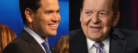 Adelson picks Rubio as his go-to Goy