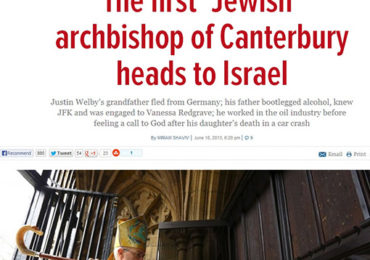 “Jewish” Head of English Church Visits Yad Vashem…but Not Deir Yassin