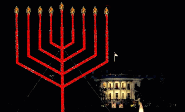 The Jewish War on Christmas! Christian Christmas Symbols Banned While Jewish Symbols Erected Across America! — If You Love Christmas It is Time to Defend It! The Time is Now!