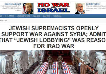 “No War for Israel” Site Relaunched