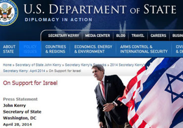 “Apartheid,” John Kerry-Cohen and Subservience to Israel