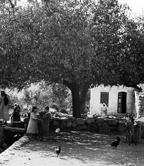 The peaceful village of Deir Yassin circa 1930.