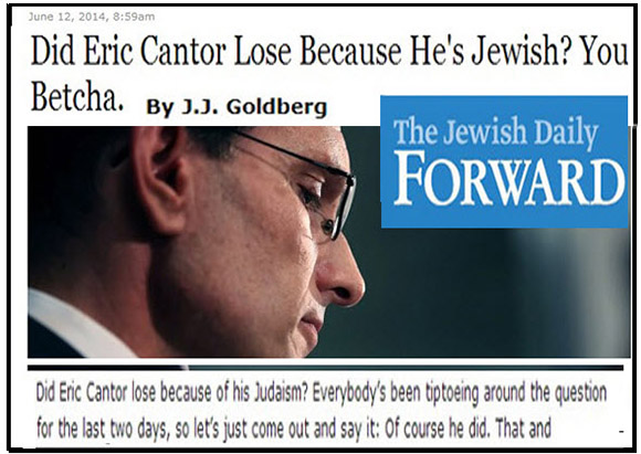 Did cantor lose because he is jewish
