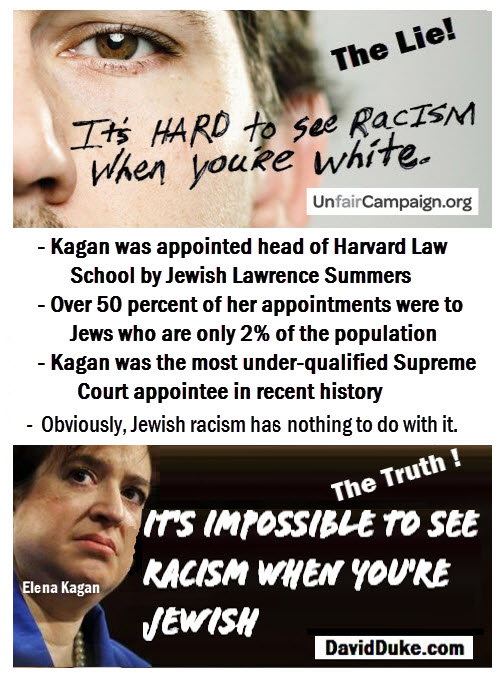 kagan racism truth!