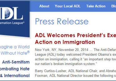 Zio-Racists Welcome Obama Immigration ‘Amnesty’—but Support Immigrant Expulsion from Israel
