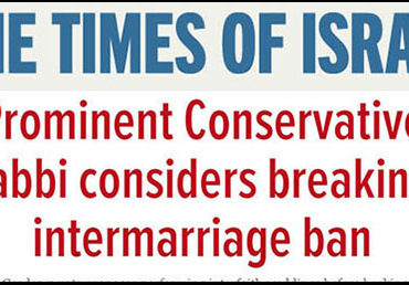 Uproar in Mass. Synagogue against Intermarriage with Gentiles Strips Bare Hypocritical Jewish Supremacist Racism
