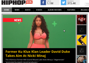 Hiphop website audience takes Dr. Duke’s side in Minaj controversy