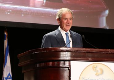 G.W. Bush panders to Republican Jewish Coalition, questions size of Putin’s manhood