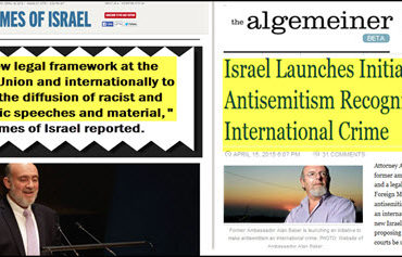 Zio Globalist Tyrants Seek to Make Criticism of Zionism and Israel a Global Criminal Offense