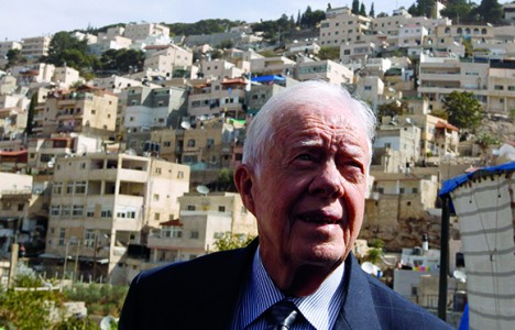 Former U.S President Jimmy Carter And Council of Elders Members Visit East Jerusalem
