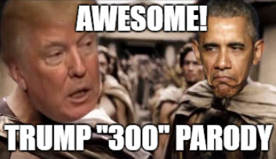 trump 300 parody