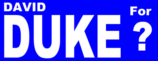 Duike Senate Logo Sign smaller question mark
