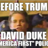 New Video – Before Trump! – David Duke & ” America First”