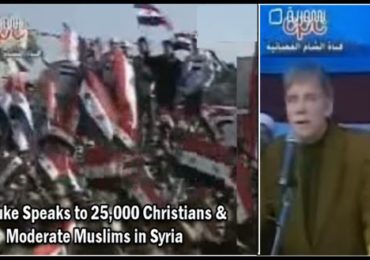 Dr. Duke and Rev. Dankof Expose the Zionist Treason of Supporting ISIS & al Qaeda – Plus Duke Speech to 25,000 in Demascus!