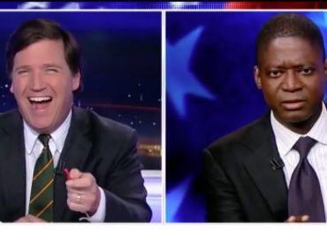 Dr Duke – Did Tucker Make a Freudian Slip? He accidentally Says “Anti-White Racism”