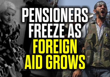 Pensioners Freeze as Foreign Aid Grows — New Mark Collett Video