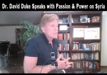 New- Dr David Duke Speaks with Passion & Power on Syria!