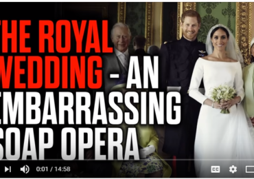 The Royal Wedding – An Embarrassing Soap Opera: New Mark Collett Video