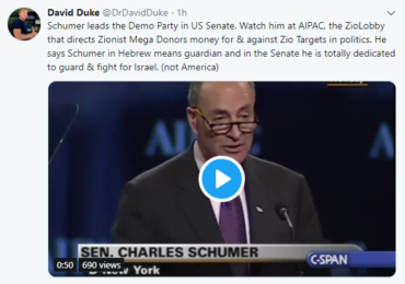 Dr Duke & Andy Hitchcock ask why not a single White Congressman dares to call out the Zionists who lead America to destruction!