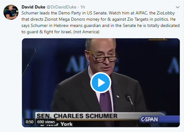 Dr Duke & Andy Hitchcock ask why not a single White Congressman dares to call out the Zionists who lead America to destruction!