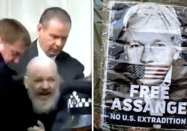 Dr Duke & Mark Collett of UK Honor the True Patriot of all Europeans & Freedom Lovers on Earth: Julian Assange!