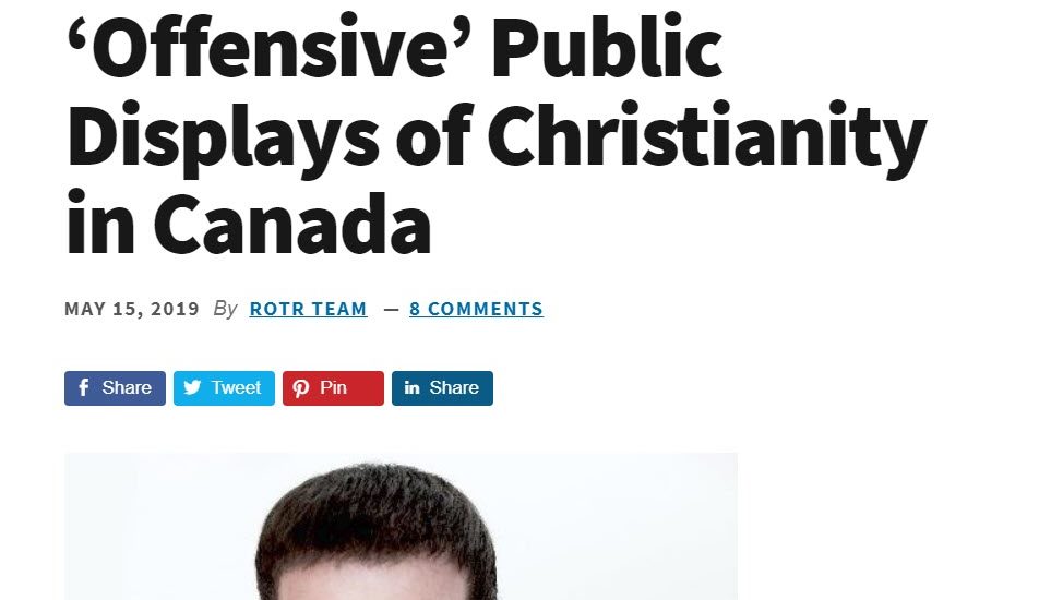 Dr Duke & Dr Slattery Zio Lawmaker in Canada Wants to Criminalize “Offensive Christian Displays”!