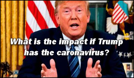 Dr Duke 8 Dr Slattery – More of Trump’s closest associates and family had close contact with Coronovirus Postives – is Trump Next? If so what will be the impact of that scenario?