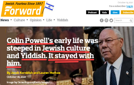 Dr Duke & Andy Hitchcock Expose the ZioMedia Jewlogy of Yiddish-Speaking Black Affirmative Action Shabbos Goy traitor to America: Colin Powell