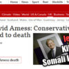 Dr. Duke & Mark Collett Somali Murders White Christian MP in UK – ZioMedia Anti-White Hate Intensifies!