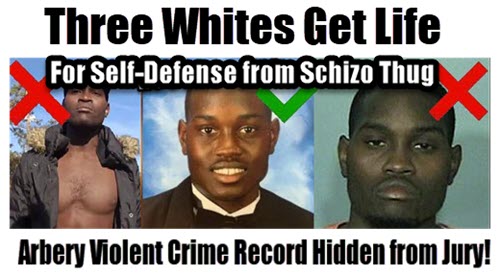 Dr Duke – Traitor NeoCon Scum Say that 3 White Men Getting Life for Self-Defense Proves “USA is NOT Racist! NO! It’s Racist – Against Whites!