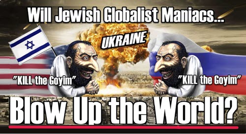 Dr Duke & Slattery & Paul Stevenson – On the Deadly Jewish War Planned to have Russian and Ukrainian Goyim killing Each other on Behalf of Jew World Order!