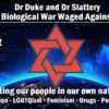 Dr Duke & Dr Slattery Part 2 Of Biological Jewish War Waged against White People and all Humanity!