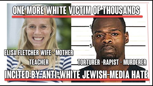 David Duke – Solo – The Rape & Murder of Eliza Fletcher – A Murder Incited by Jewish Supremacy Anti-White Hate in Government & Media!