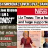 Jewish Supremacy over the “West!” – UK Prime Minister Truss Joins Jewish Puppet Biden – brags she is “huge Zionist” (Total loyalty to Jewish Global Tyranny)!