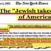 Dr Duke and Dr Slattery – The Reason For Massive Anti-White Racism Today is that Jews Discriminated Against Non-Jewish Whites in Taking over the American Elite!
