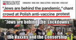 Cómo la supremacía judía en los medios, las finanzas y el globalismo crearon el pánico, los cierres, el robo económico y el mortal Vaxx de la "gripe judía" de Covid