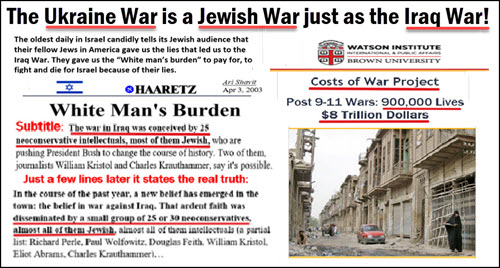 Dr Duke & Mark Dankof — It is NOT the Military Industrial Complex! It is Now the Jewish Banking, Media and Intelligence Complex! The Ukraine War is an ongoing Jewish War Against Russia Ukraine & All of Us!
