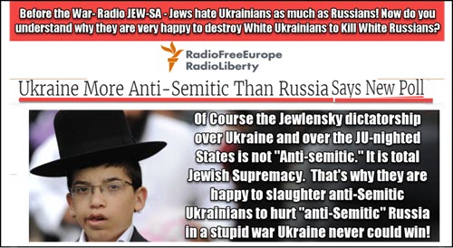 Duke & Collett – The War on Russia & White People in the West is a War for Jewish Supremacy over the West & Ultimately the World!