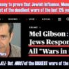 Mel Gibson is Right. Jews are Behind Most Wars! The Ukraine War is the latest in an ongoing Century of Wars for Jewish Global Supremacy! Only Russia & China stand in their way