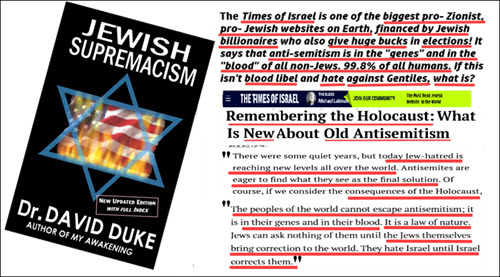This is the “Mother of All Duke Shows”  He Explains in Irrefutable Facts & Logic that Prove the Most Acute Danger to Europeans and All Humanity is Jewish Supremacism!